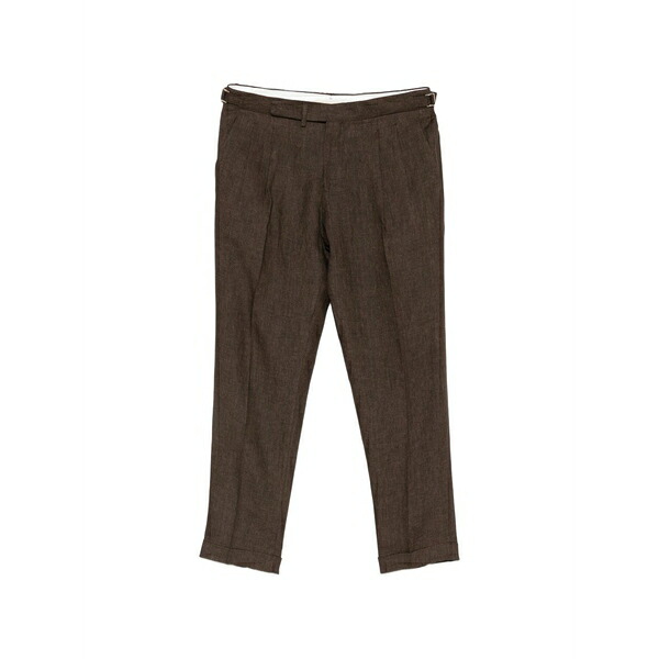 ブリ後押し 1949 メンズ 心地好いズボン下 ボトムス Quartieris side-adjusters trousers Brown