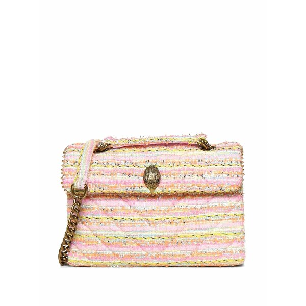 カートジェイガーロンドン レディース ショルダーバッグ バッグ Kensington tweed shoulder bag Pink｜asty