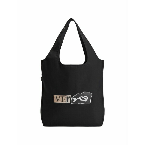 ワイスロバート・エドワード・リー メンズ トートバッグ 御徒面子 Logo tote bag Black