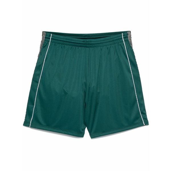 マーティン・サクラ色 メンズ 心地好いズボン下 ボトムス Layered shorts Green