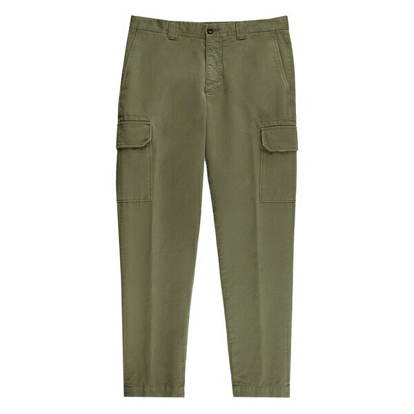 インコテックス メンズ 心地好いズボン下 ボトムス Cargo trousers Green