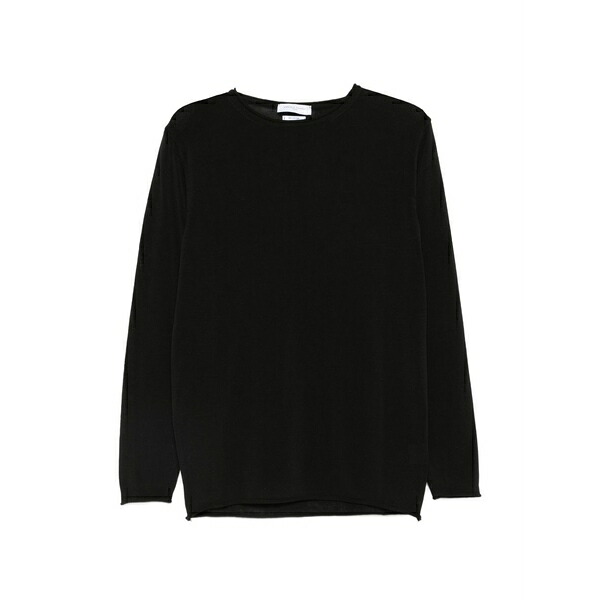 ダニエル フィエゾリ メンズ 編み物\u0026プルオーバー アウター Long-sleeve sweater Black