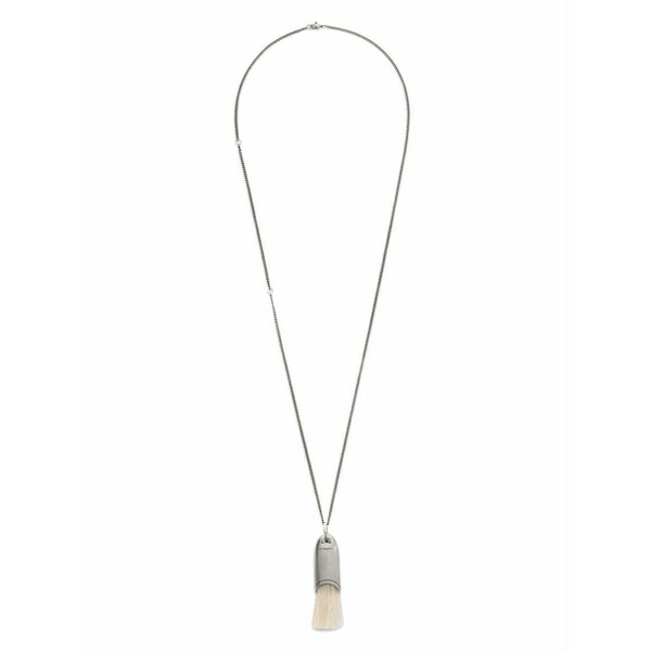 ルメール メンズ 首飾り・チョー鉄道車両 佩び物 Personal brush necklace Silver