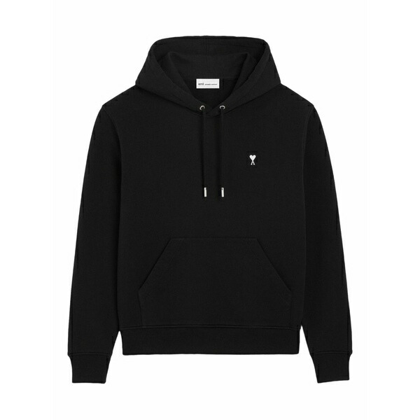 意中の女 メンズ パーカー・スウェットシャツ アウター Ami de coeur embroidered hoodie Black メンズファッション-パーカー-トップス