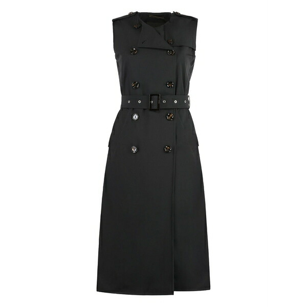 ムーレー レディース コート アウター Aurelia trench coat Black｜asty