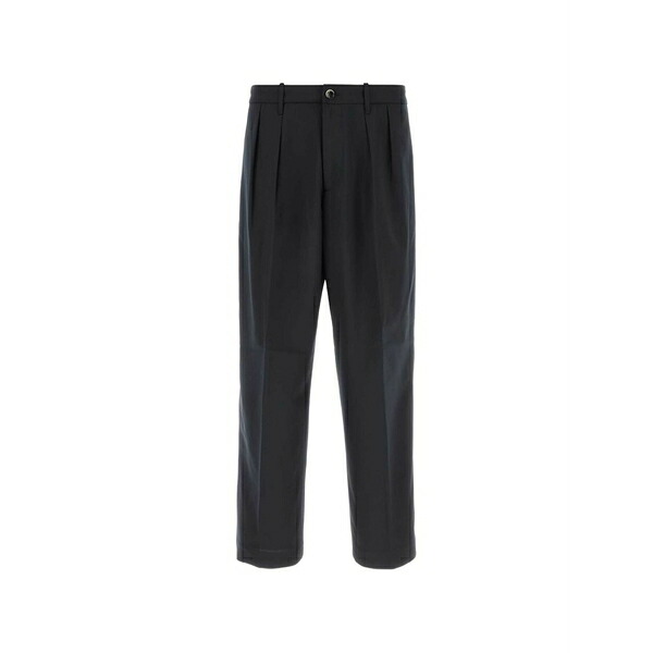 野球クラブ はたご屋 ザ 昼まえ メンズ 心地好いズボン下 ボトムス Kai twill trousers Blue