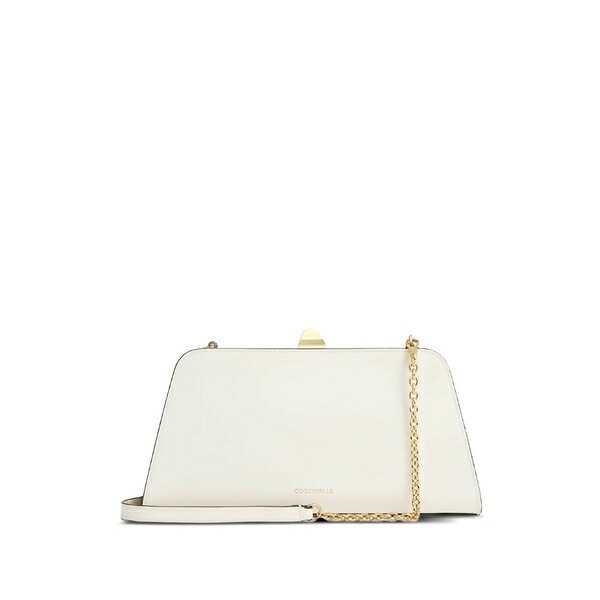 コチネレ レディース ショルダーバッグ 御徒面子 Logo-appliqu?? shoulder bag Neutrals
