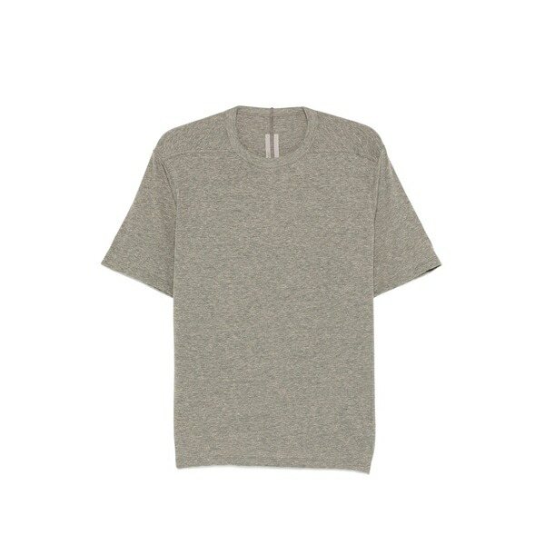 リックオウエンス メンズ プルオーバー トップス Brad t crew-neck t-shirt Grey