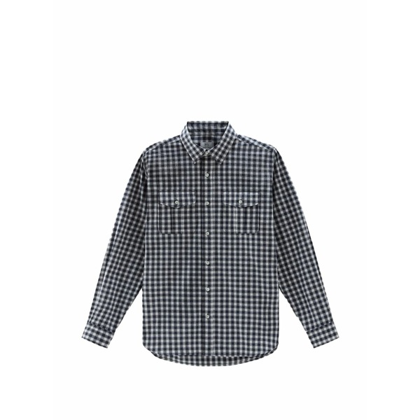 ウール リッチ メンズ シャツ トップス Check pocket shirt Blue|asty