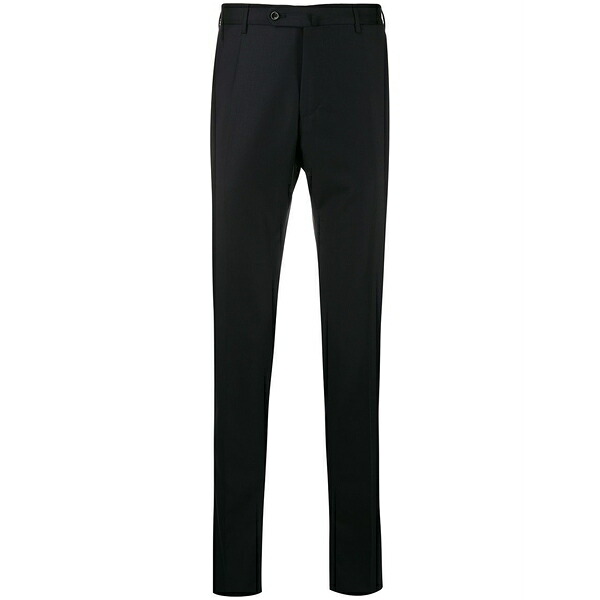 インコテックス メンズ カジュアルパンツ ボトムス Straight-leg tailored trousers Blue