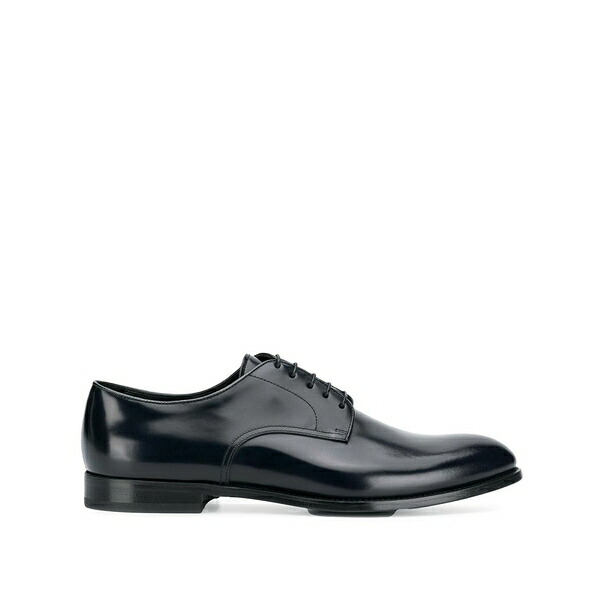 ドンカルズ メンズ お召しものシューズ シューズ Leather derby shoes Black