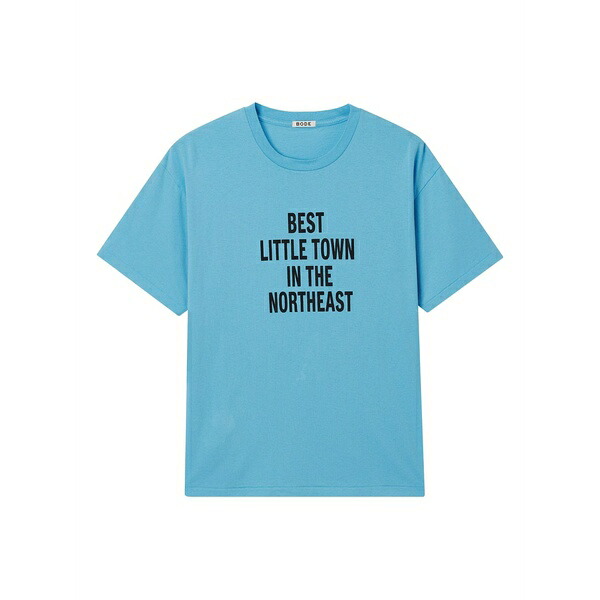 ボーディ メンズ プルオーバー トップス Graphic print t-shirt Blue