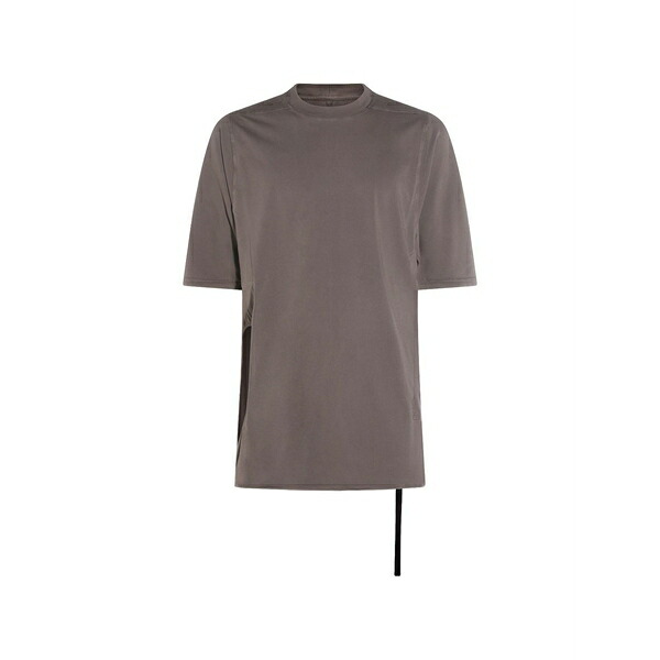 リックオウエンス メンズ プルオーバー トップス Cutout-detail t-shirt Brown