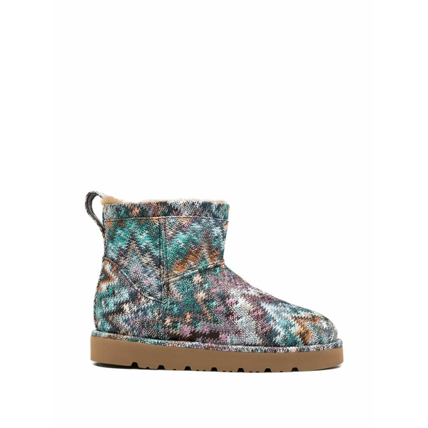 ミッソーニ レディース ブーツ シューズ Patterned boots Blue|asty