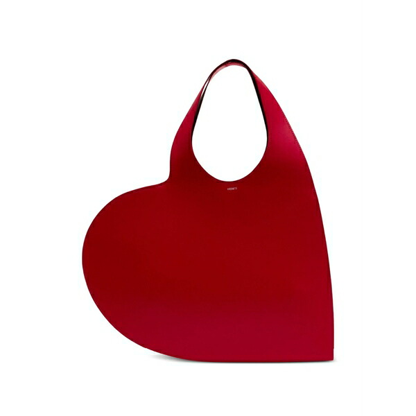 コペルニ レディース トートバッグ バッグ Double heart tote bag Red