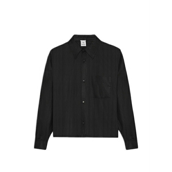 ウォンハンドレッド メンズ シャツ トップス Maza shirt Black|asty