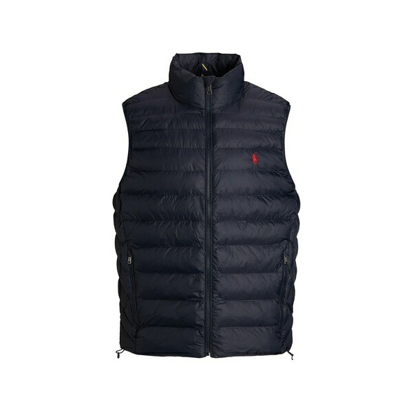 ラルフローレン メンズ ジャケット＆ブルゾン アウター Beaton logo quilted gilet Blue｜asty