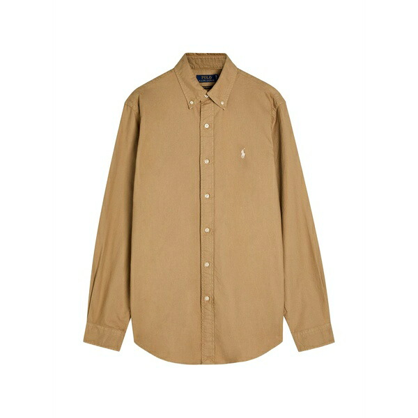 ラルフローレン メンズ シャツ トップス Buttoned shirt Brown｜asty