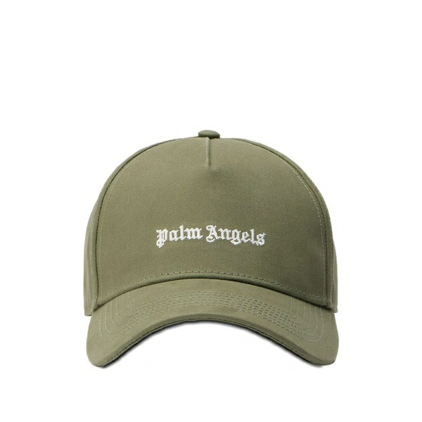 パーム・エンジェルス メンズ 帽子 アクセサリー Embroidered logo corduroy cap Green