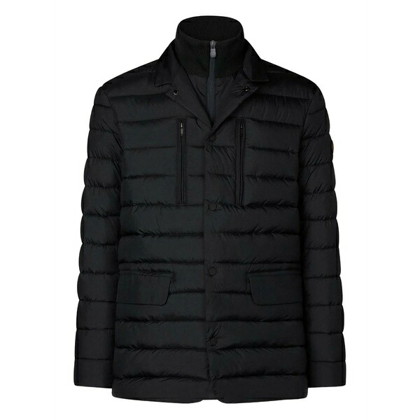 セーブザダック メンズ ジャケット＆ブルゾン アウター Miro buttoned jacket Black