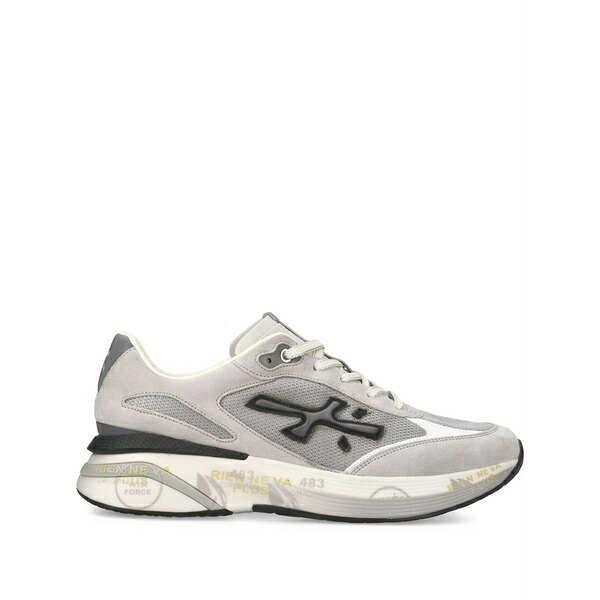 プレミアータ メンズ スニーカー シューズ Moerun sneakers Grey スニーカー-靴-メンズ靴