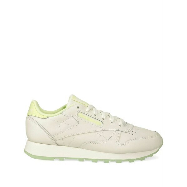 リーボック レディース スニーカー シューズ Classic leather lace-up sneakers Neutrals｜asty