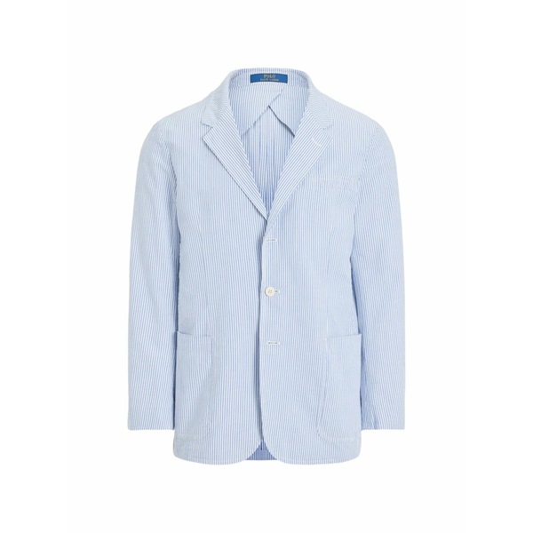 ラルフローレン メンズ ジャケット&ブルゾン アウター Single-breasted blazer Blue|asty