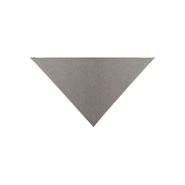 ファリエロ サルティ レディース マフラー・ストール・スカーフ アクセサリー Triangular-shape cashmere scarf Grey｜asty