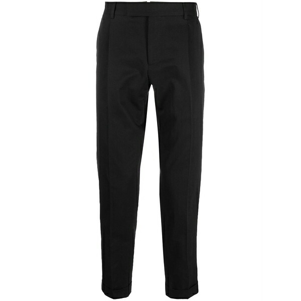 PTトリノ メンズ カジュアルパンツ ボトムス Slim-cut chinos Black｜asty