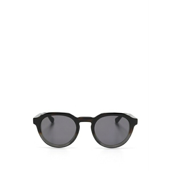 マイキータ メンズ サングラス・アイウェア アクセサリー Round-frame sunglasses Black|asty