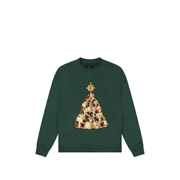 ジョーダン メンズ パーカー・スウェットシャツ アウター Brooklyn crew-neck sweatshirt Green