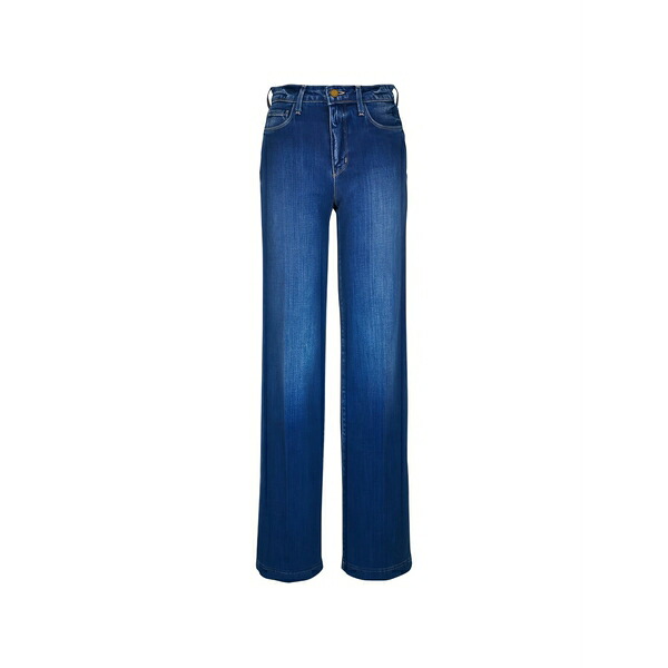 ラジャンス レディース デニムパンツ ボトムス Straight jeans Blue|asty