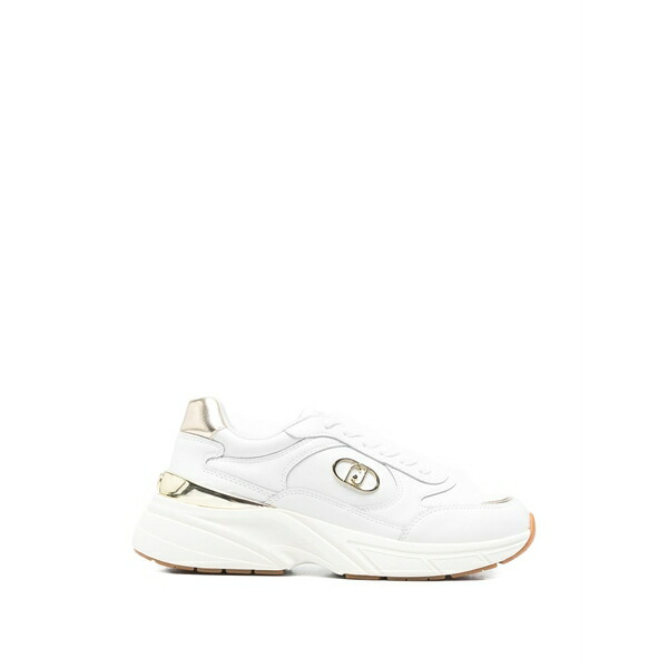 リュージョー レディース スニーカー シューズ Lj01 logo-plaque sneakers White|asty
