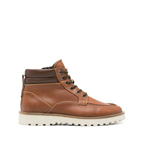 マルコポーロ メンズ ブーツ シューズ Jack leather boots Brown