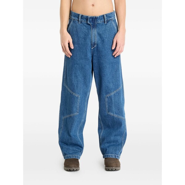 プレジャーズ メンズ ジーンズズボン下 ボトムス Belt-loops jeans Blue