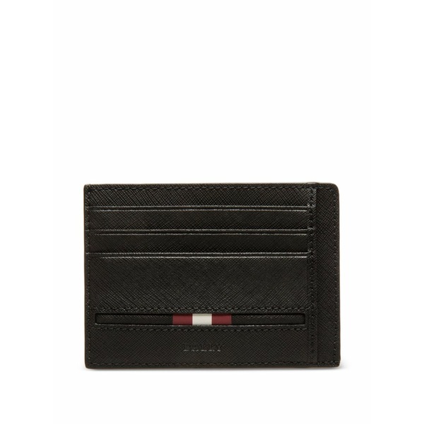 バリー メンズ がま口 付属品 Grained leather cardholder Black メンズ財布-バッグ・小物・ブランド雑貨-財布・ケース