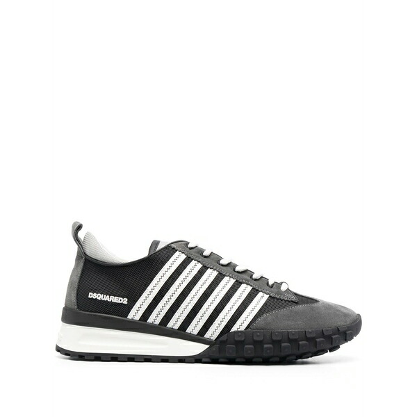 ディースクエアード メンズ スニーカー シューズ Legend panelled sneakers Black