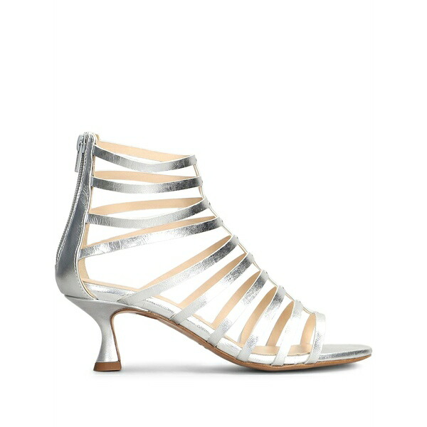 アンナ・エフ レディース サンダル シューズ 55mm leather sandals Silver|asty
