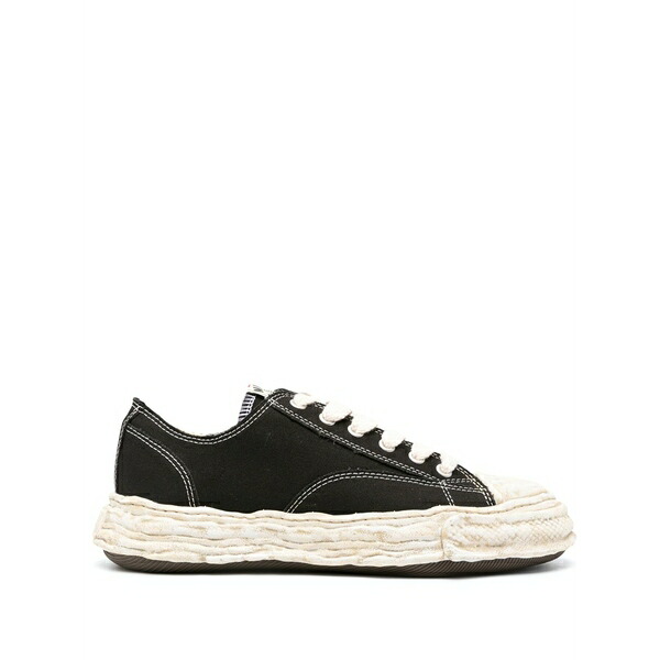 ミハラヤスヒロ メンズ スニーカー シューズ Hank sneakers Black｜asty