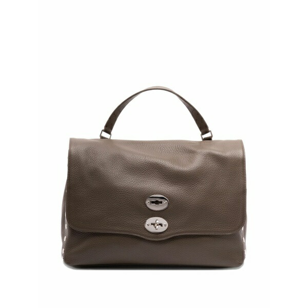 ザネラート レディース トートバッグ バッグ Medium postina studded turn-lock tote bag Grey