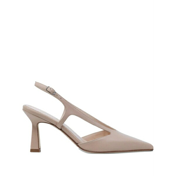アンナ・エフ レディース パンプス シューズ Slingback pointed-toe pumps Neutrals