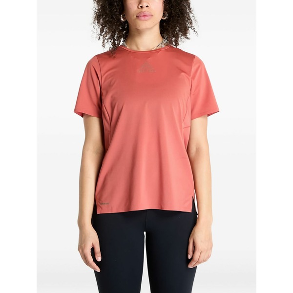 手工芸品 レディース プルオーバー トップス Logo-print t-shirt Red