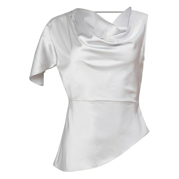 フレーデュマール レディース シャツ トップス Asymmetrical top Grey｜asty