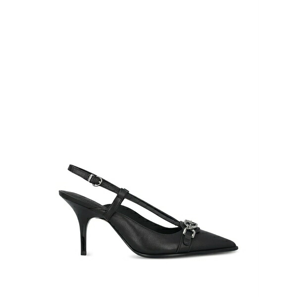 ピンコ レディース パンプス シューズ Buckle-embellishment pumps Black｜asty