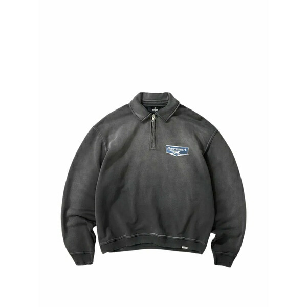 リプレゼント メンズ パーカー・スウェットシャツ アウター Zip graphic sweatshirt Grey