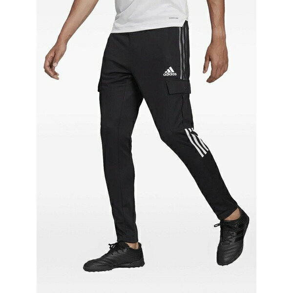 アディダス メンズ 心地よいズボン下 ボトムス Tiro winterized track pants  Black