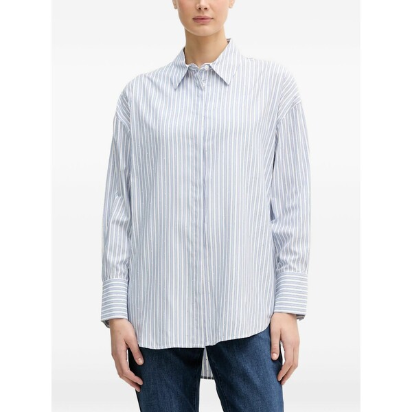ジョセフリブコフ レディース シャツ トップス Striped buttoned shirt White｜asty 38,870円