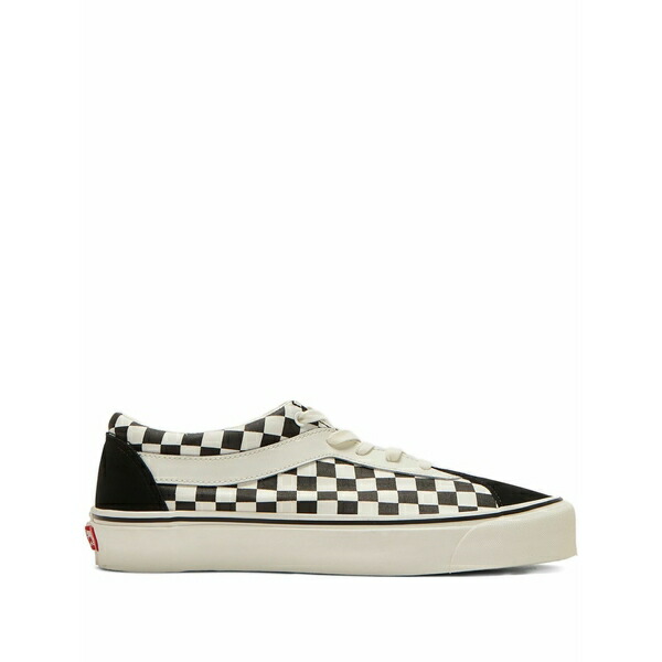 バンズ メンズ スニーカー シューズ Checkerboard suede sneakers Black