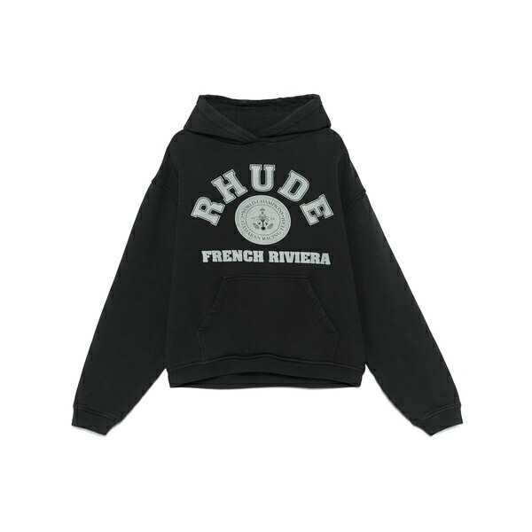 ルード メンズ パーカー・スウェットシャツ アウター French riviera hoodie Black
