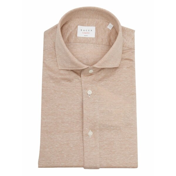 ザカス  メンズ シャツ トップス Cotton shirt Neutrals